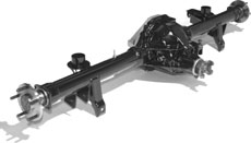 Moser 12-bolt Complete Rear End (factory application)
